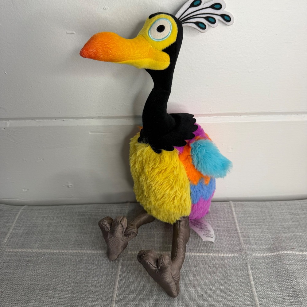 Disney Pixar Up Kevin Plush Snipe Bird UP Colorful Bird Stuffed Animal